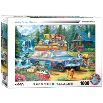 Puzzle 1000 el. Jeep Loading the Wagoneer by Eurographics