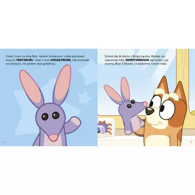 Bluey. Bob Wielkouch. Moja czytanka