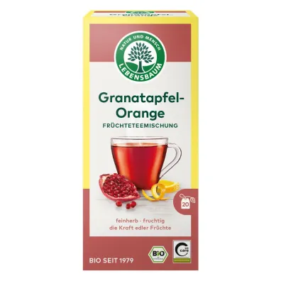 Lebensbaum Herbatka granat - pomara�cza 20 x 2 g Bio