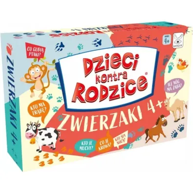 Dzieci kontra Rodzice. Zwierzaki 4+ Kangur