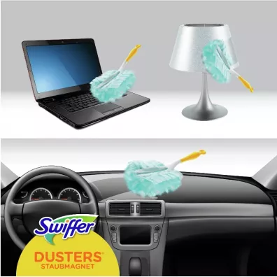 Swiffer Duster Kit miote�ka do kurzu r�czka + 4 wk�ady