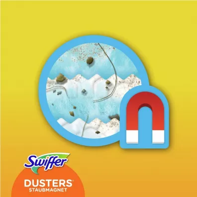 Swiffer Duster Kit miote�ka do kurzu r�czka + 4 wk�ady