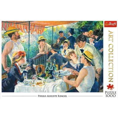 Puzzle 1000 el. Art Collection. �niadanie wio�larzy Trefl