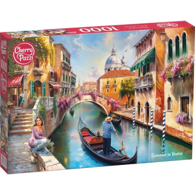 Puzzle 1000 el. Summer in Venice CherryPazzi