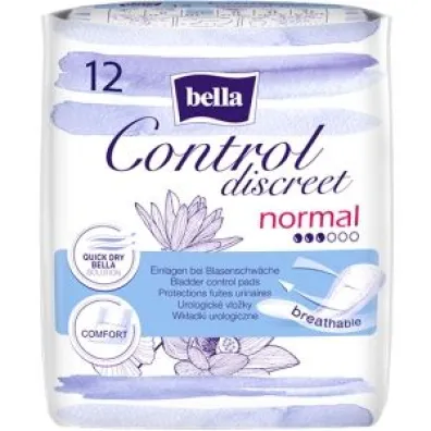 Bella Control Discreet Normal Wk�adki urologiczne 12 szt.