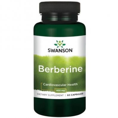 Swanson Berberyna 400 mg - suplement diety 60 kaps.