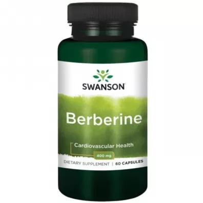 Swanson Berberyna 400 mg - suplement diety 60 kaps.