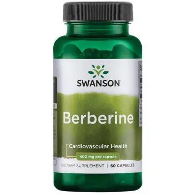 Swanson Berberyna 400 mg - suplement diety 60 kaps.