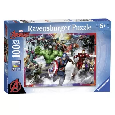 Puzzle 100 el. XXL Avengers - Zgromadzenie 107711 Ravensburger