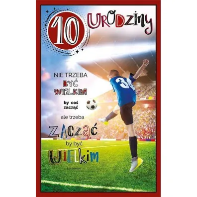 AbCard Kartka okoliczno�ciowa Urodziny 10 U88