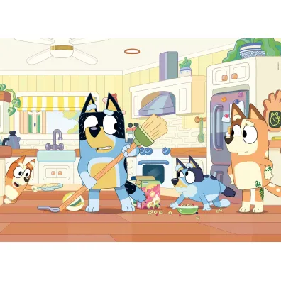 Puzzle dwustronne eko 60 el. Bluey Lisciani