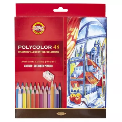Koh-I-Noor Kredki owkowe Polycolor 3836 48 szt.