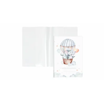 Ok�adka na ksi��eczk� zdrowia dziecka A5 Balon BIURFOL KZ-00-10