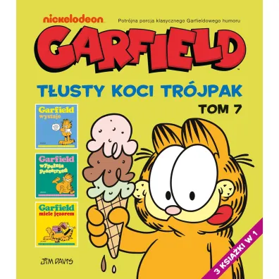 Garfield. T�usty koci tr�jpak. Tom 7 - Jim Davis