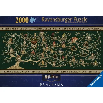 Puzzle 2000 el. 2D Panorama Harry Potter Rodow�d Ravensburger