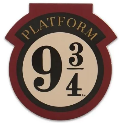 Half Moon Bay Harry Potter Notes Peron 9 i 3/4