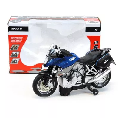 Motocykl na baterie 17x15cm Adar