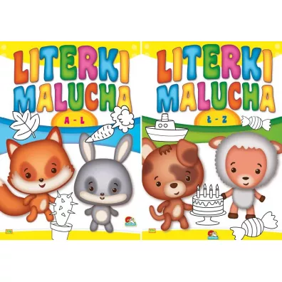 (204) Literki malucha MIX