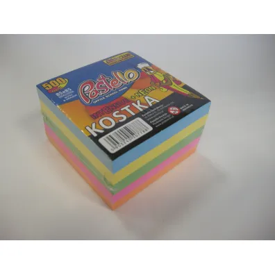 Alfa Pastello Kostka nieklejona Intensive + neon 85x85 mm