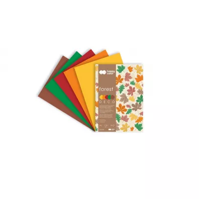 Happy Color Blok Deco Forest 170g 20 kartek
