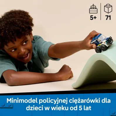 LEGO City Pojazdy — Ci�ar�wka policyjna 60481
