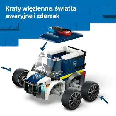 LEGO City Pojazdy — Ci�ar�wka policyjna 60481