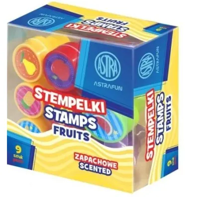 Stempelki zapachowe Owocki 9 szt. Astra