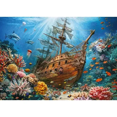 Puzzle 1000 el. Sunken Treasure CherryPazzi