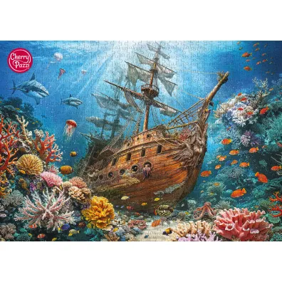 Puzzle 1000 el. Sunken Treasure CherryPazzi