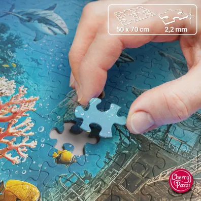 Puzzle 1000 el. Sunken Treasure CherryPazzi