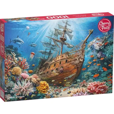 Puzzle 1000 el. Sunken Treasure CherryPazzi