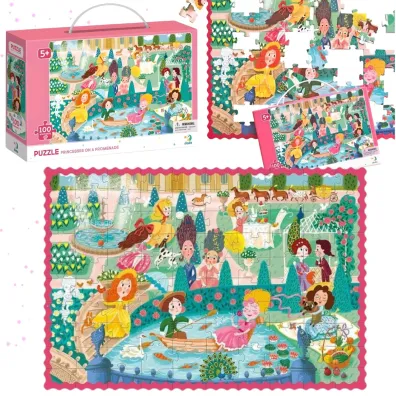 Puzzle 100 el. Ksi�niczki na promenadzie Dodo