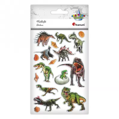 Naklejki wypuk�e dinozaury TITANUM CRAFT-FUN SERIES