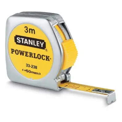 Stanley miara zwijana 3mx12,7mm powerlock chrom luz