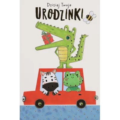 Karnet okazjonalny B6 z kopert� Urodziny Dziecko PAN DRAGON HM200-3271