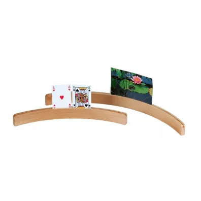 Stojak na karty holder drewniany 35cm Engelhart