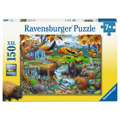 Puzzle 150 Wildlife Gathering Ravensburger