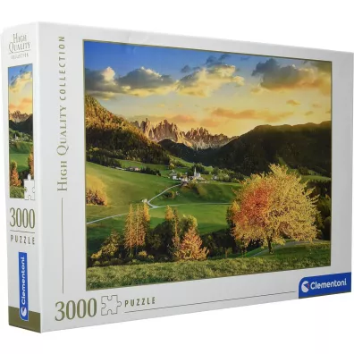 Puzzle 3000 el. HQ The Alps Clementoni