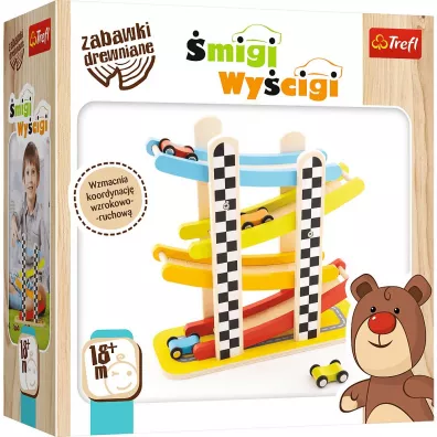 Zabawka drewniana.�migi Wy�cigi