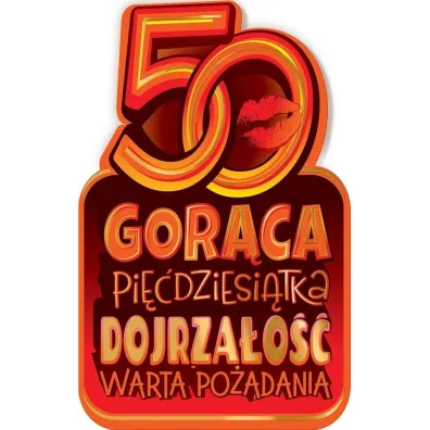 AbCard Kartka okoliczno�ciowa Urodziny 50