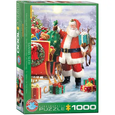 Puzzle 1000 el. �wi�ty Miko�aj Eurographics