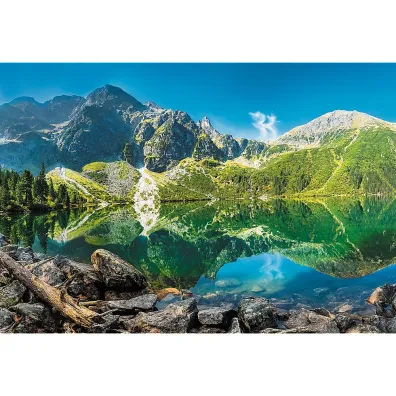 Puzzle 1500 el. Jezioro Morskie Oko, Tatry, Polska Trefl