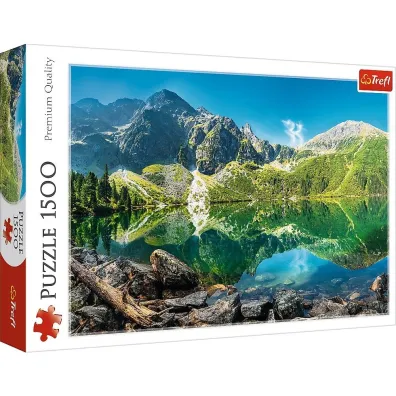 Puzzle 1500 el. Jezioro Morskie Oko, Tatry, Polska Trefl