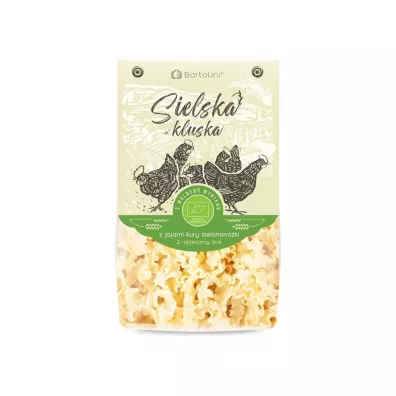 Bartolini Makaron (z jajami kury zielonon�ki semolinowy) fala 250 g Bio