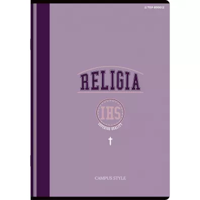 Top-2000 Zeszyt A5 Religia kratka, 70g 32 kartki