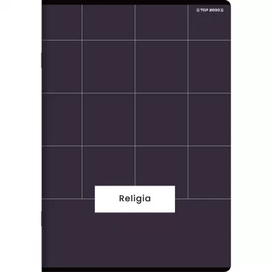 Top-2000 Zeszyt A5 Religia kratka, 70g 32 kartki