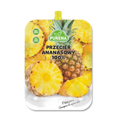 Purena Pulpa przecier ananasowy 100% 250 g
