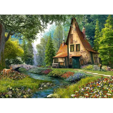 Puzzle 2000 el. Toadstool Cottage Castorland