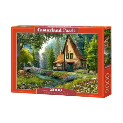 Puzzle 2000 el. Toadstool Cottage Castorland