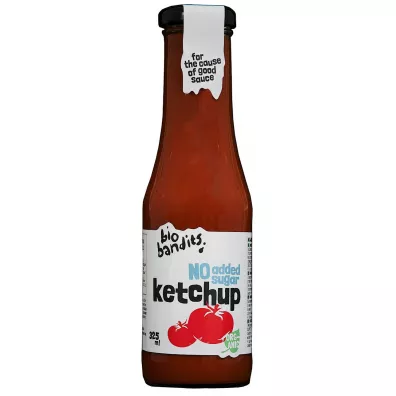 Bio Bandits Ketchup bez dodatku cukr�w 325 ml Bio